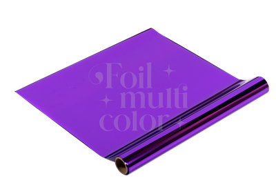 Foil Multicolor Color Morado 3 Metros Foil Multicolor Color Morado 3 Metros