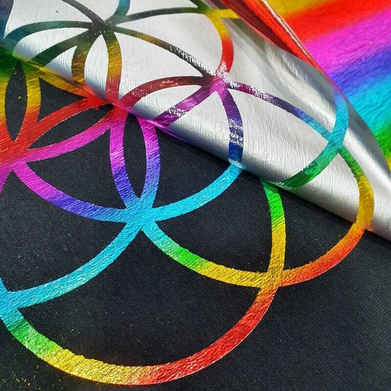 Foil Textil - Color Arcoíris 10 Metros