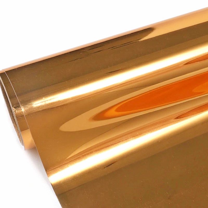 Vinil Adhesivo Chrome Dorado Champagne