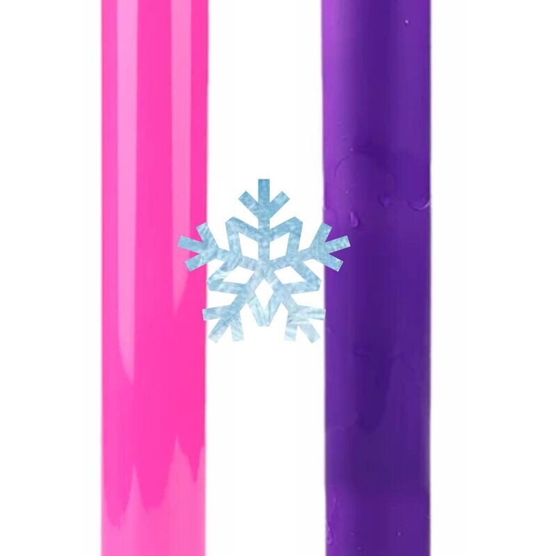 Vinil Adhesivo Frozen Magic - Rosa / Violeta