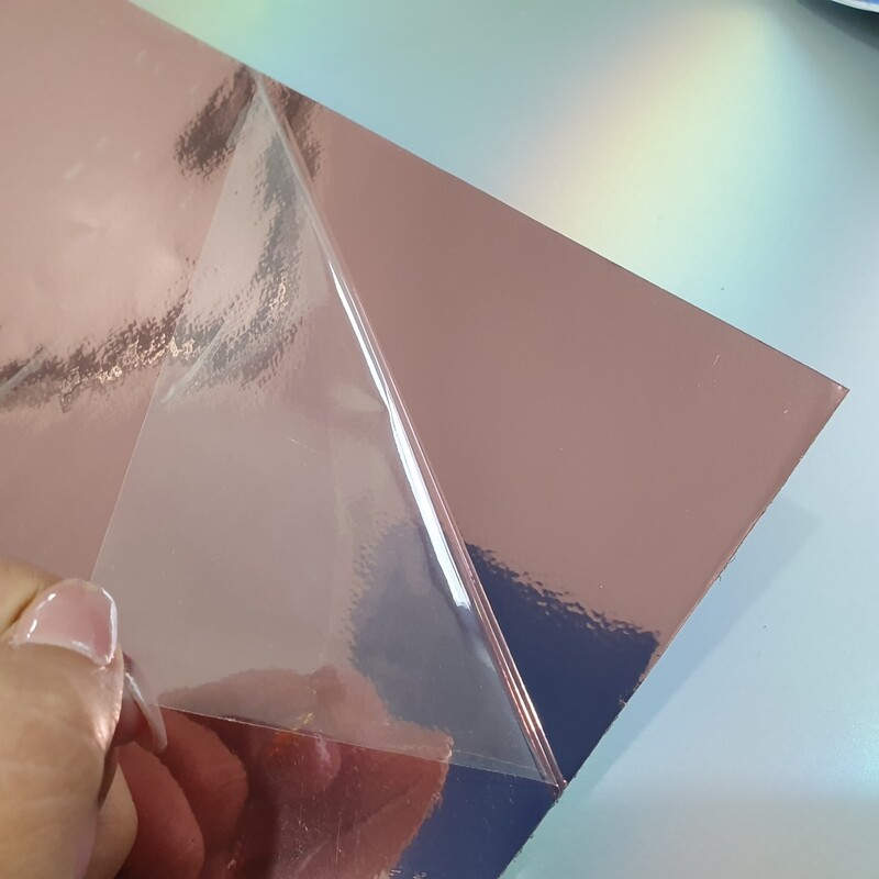 Vinil Adhesivo Chrome - Rose Gold