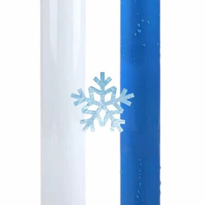 Vinil Adhesivo Frozen Magic - Blanco / Azul Vinil Adhesivo Frozen Magic - Blanco / Azul