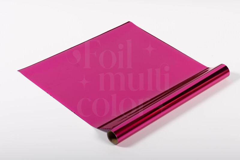 Foil Multicolor Color Fucsia 5 Metros