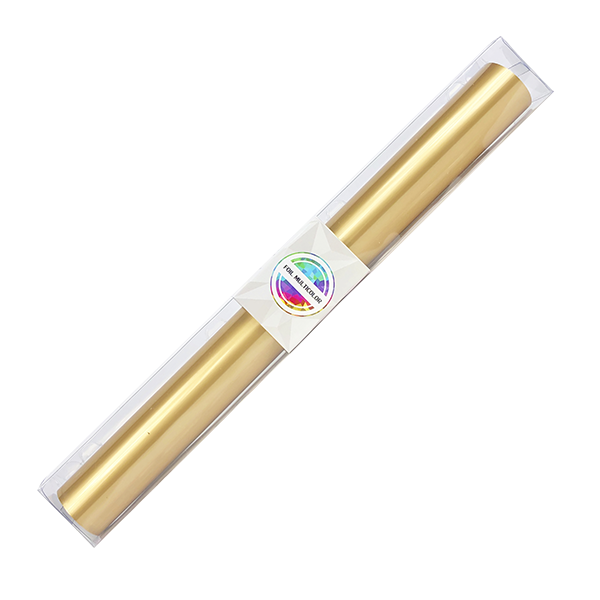 Foil Multicolor Color Dorado Mate 10 Metros
