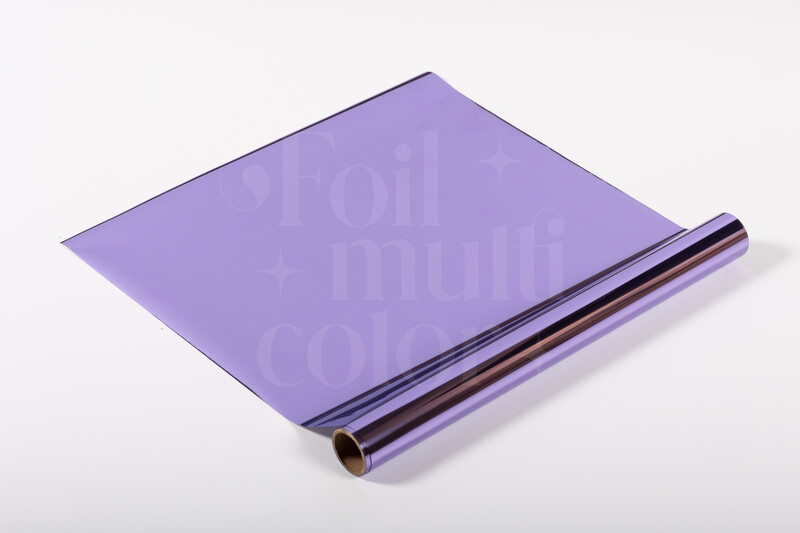 Foil Multicolor Color Lila 10 Metros