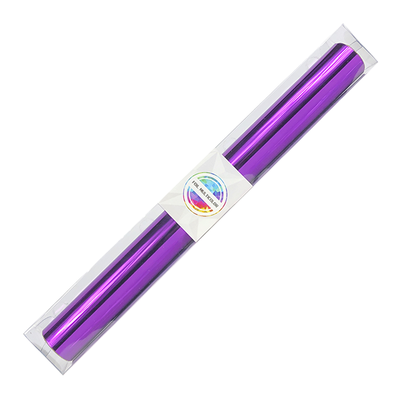 Foil Multicolor Color Morado 10 Metros