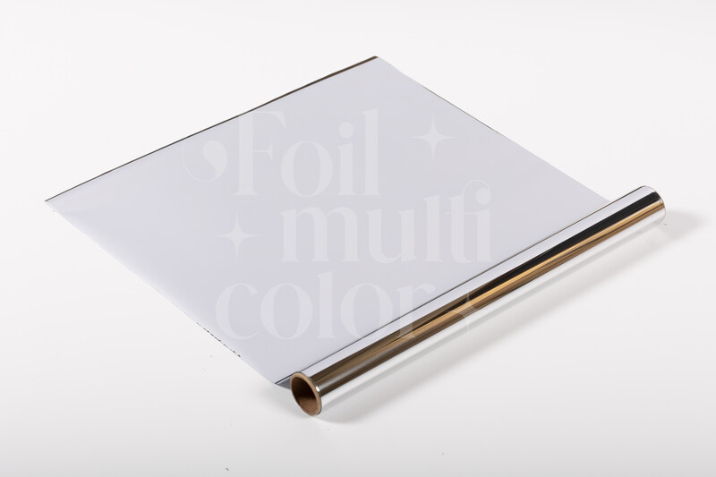 Foil Multicolor Color Plateado 5 Metros