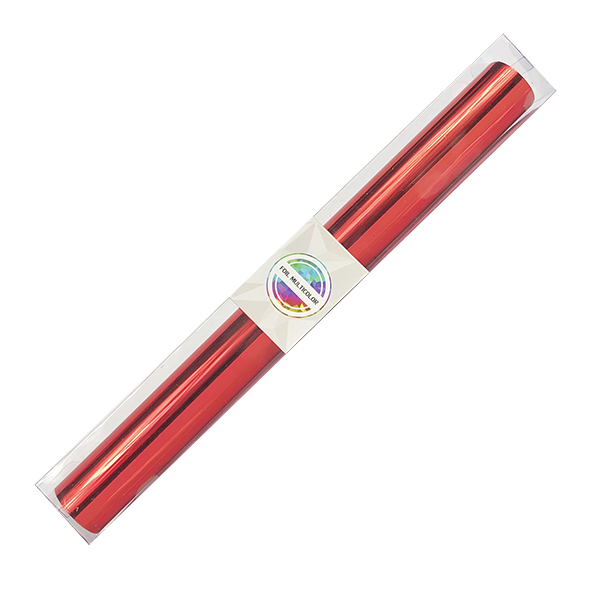 Foil Multicolor Color Rojo 10 Metros
