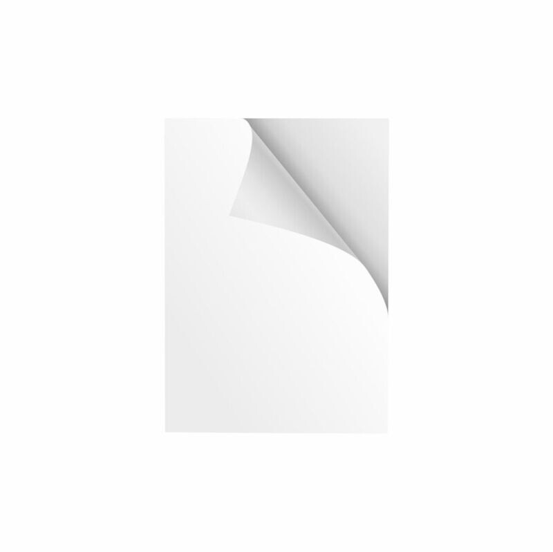 Hojas Papel Adhesivas Blancas T/Carta Paq. 25 U