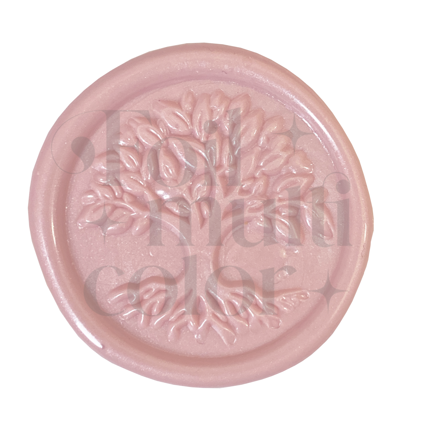 Cera para sellos de lacre color Flamingo