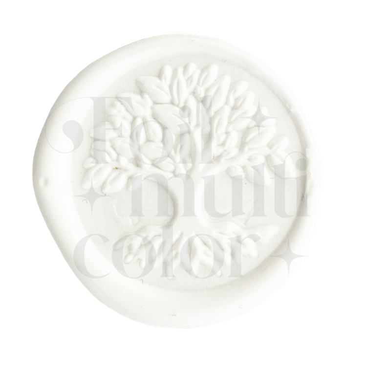 Cera para sellos de lacre color Blanco