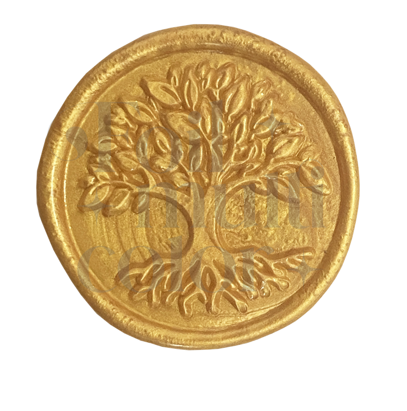 Cera para sellos de lacre color Oro
