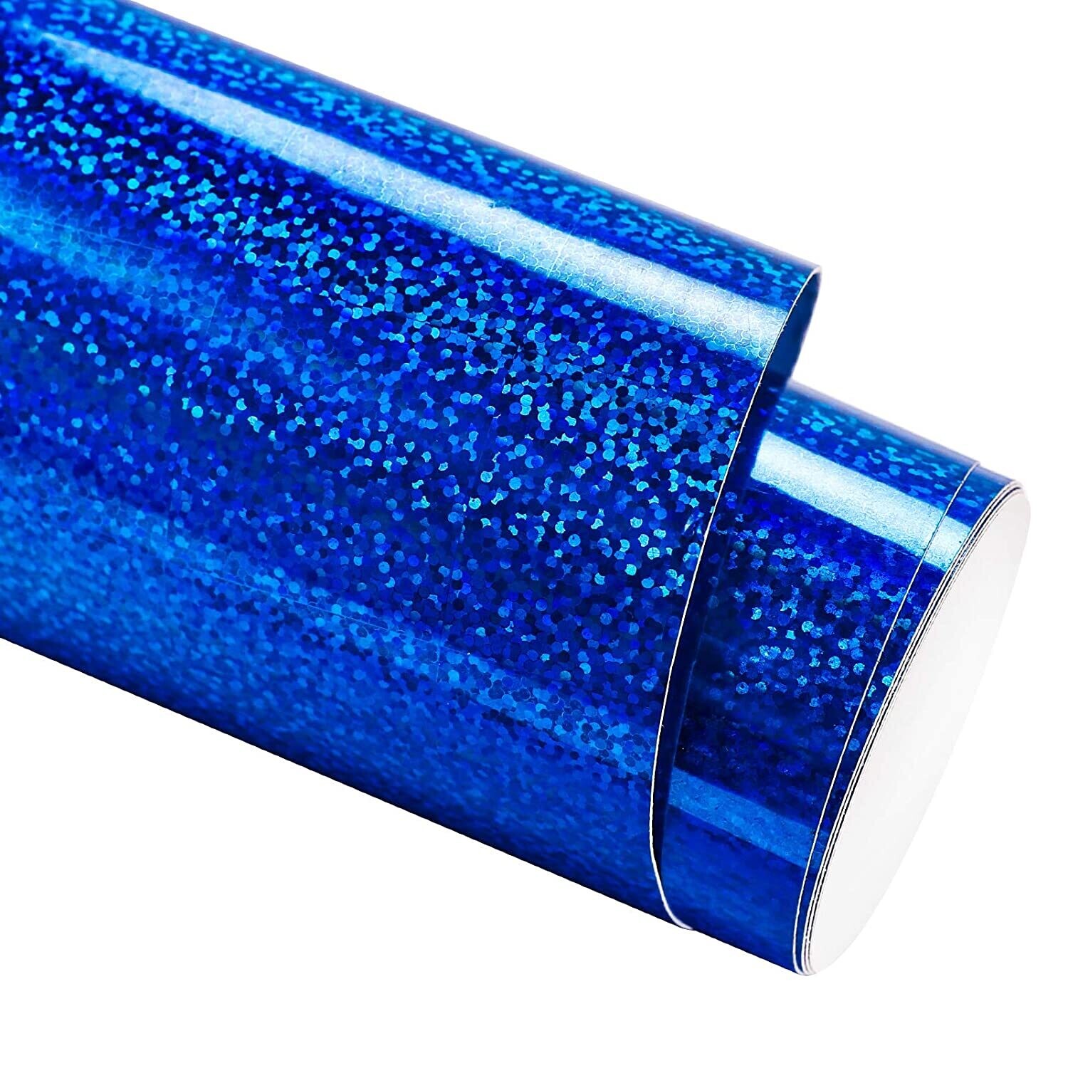 Vinil Adhesivo - Holográfico Blue Escarchado