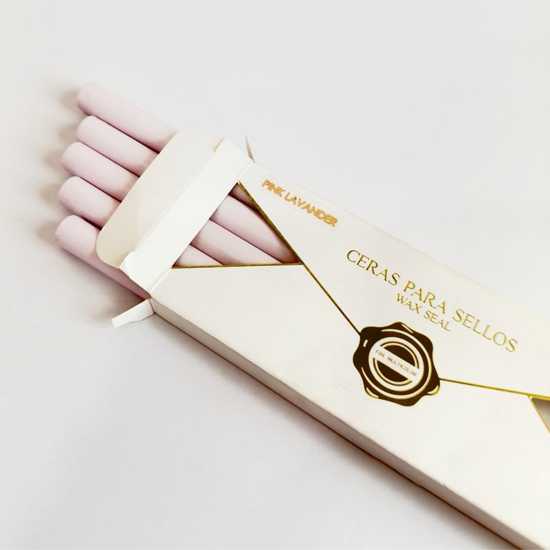 Cera para sellos de lacre color Rosa/Pink Lavanda