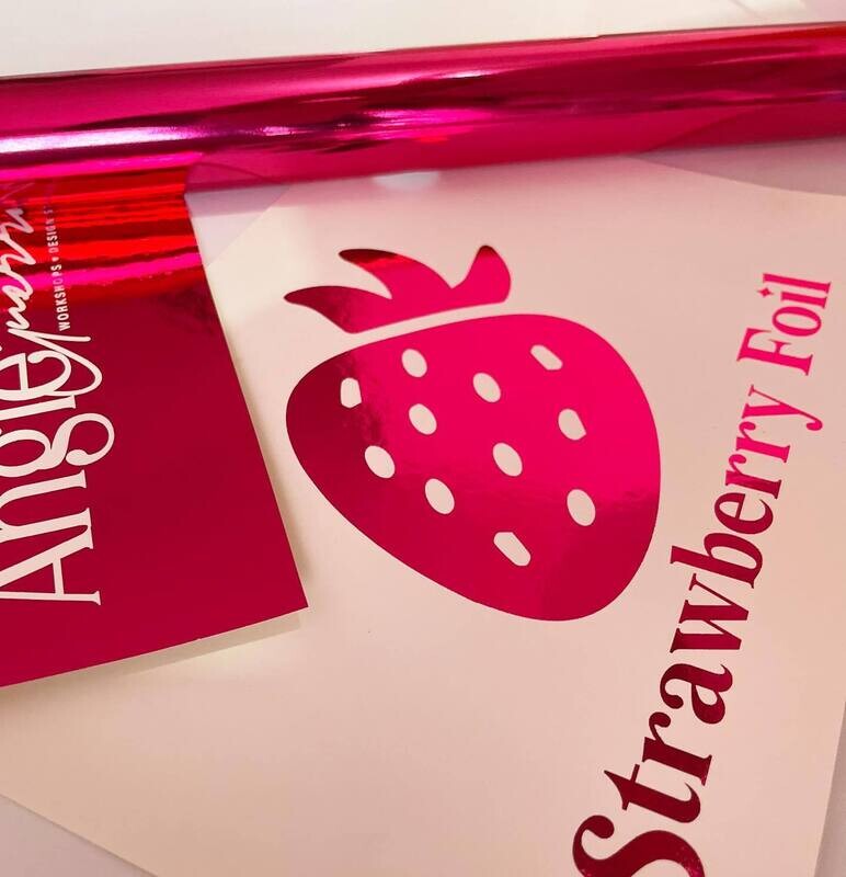 Foil STRAWBERRY Marca ANGIE GUERRA