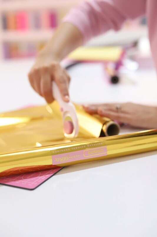 Laminado Térmico Metálico Dorado 5 Metros