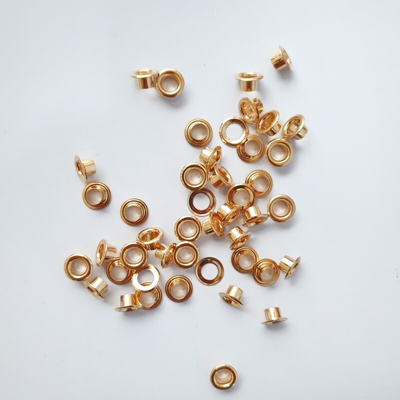 Eyelets Rose Gold con Arandela 50 pzs.