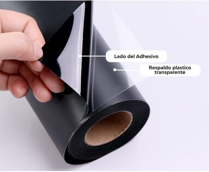 Vinil Adhesivo Craft Negro Premium