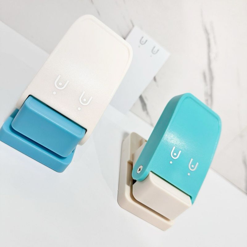 Card Punch Diseño para aretes Blanco