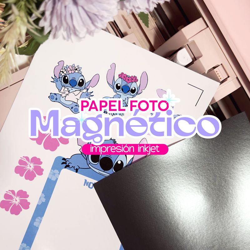 Papel Foto Magnético Hojas A4