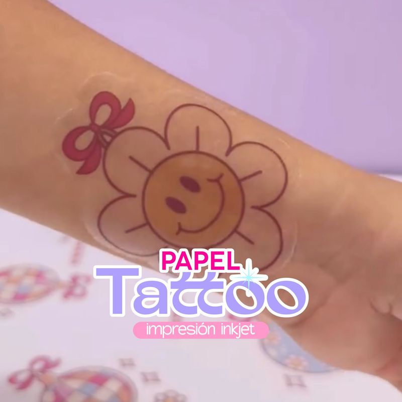Papel Tattoo Impresión Inkjet 5 SETS