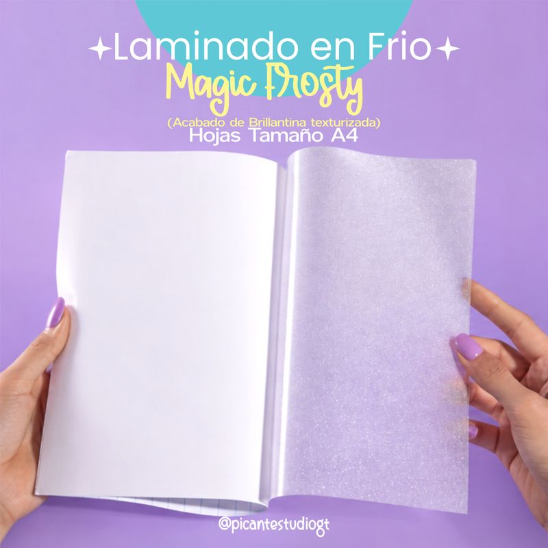 Laminado en Frio Magic Frosty T/A4  10 HOJAS