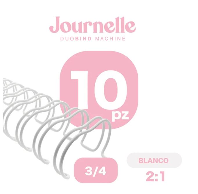 ESPIRAL BLANCO 3/4 '' PAQ.10 PZ