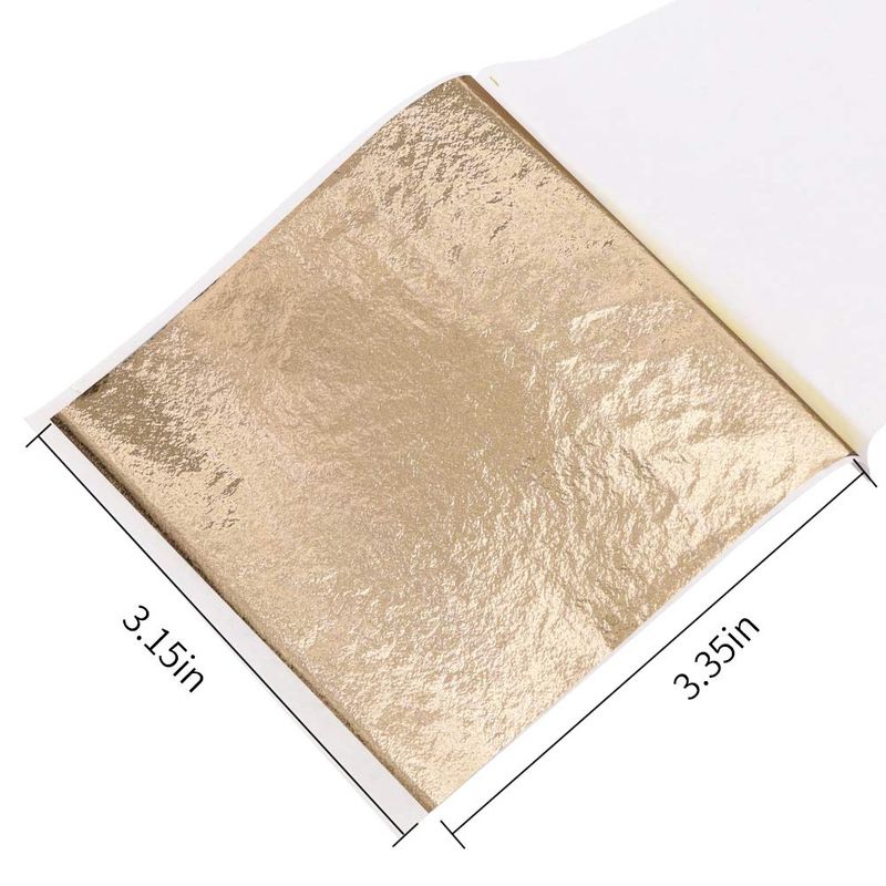 Hoja de Oro Dorado Champagne 50 laminitas