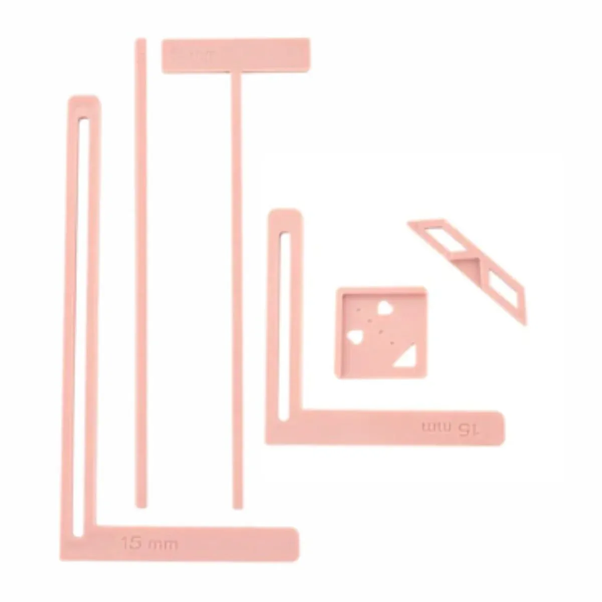 Reglas para Encuadernación Color Rosa