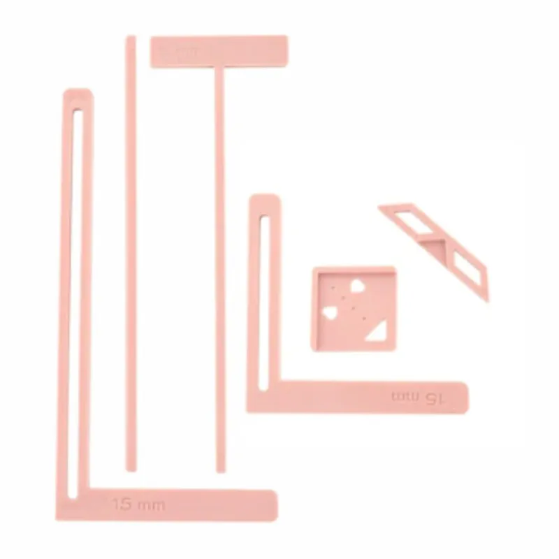 Reglas para Encuadernación Color Rosa