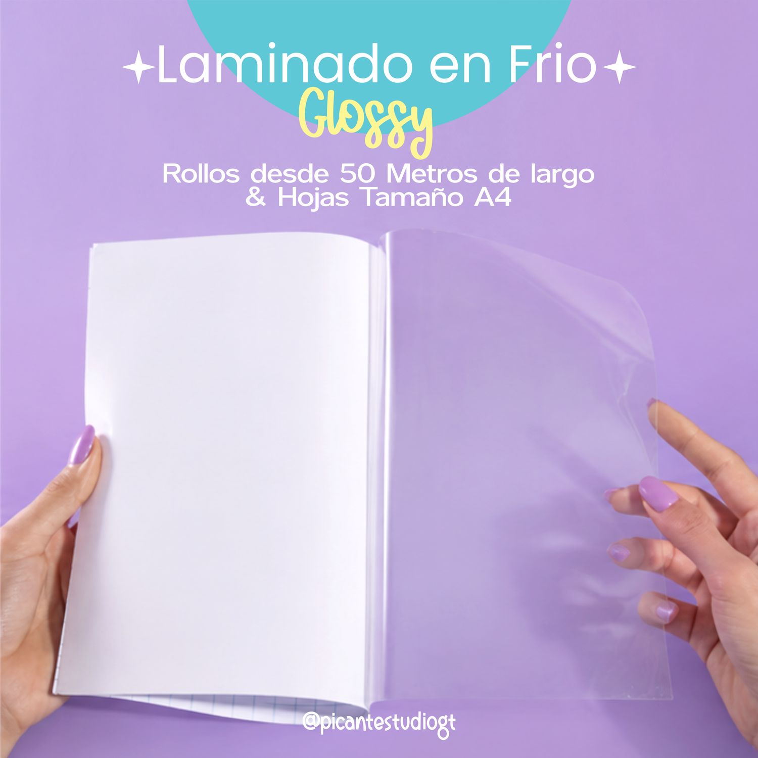 Laminado en Frio GLOSSY  T/A4 10 HOJAS