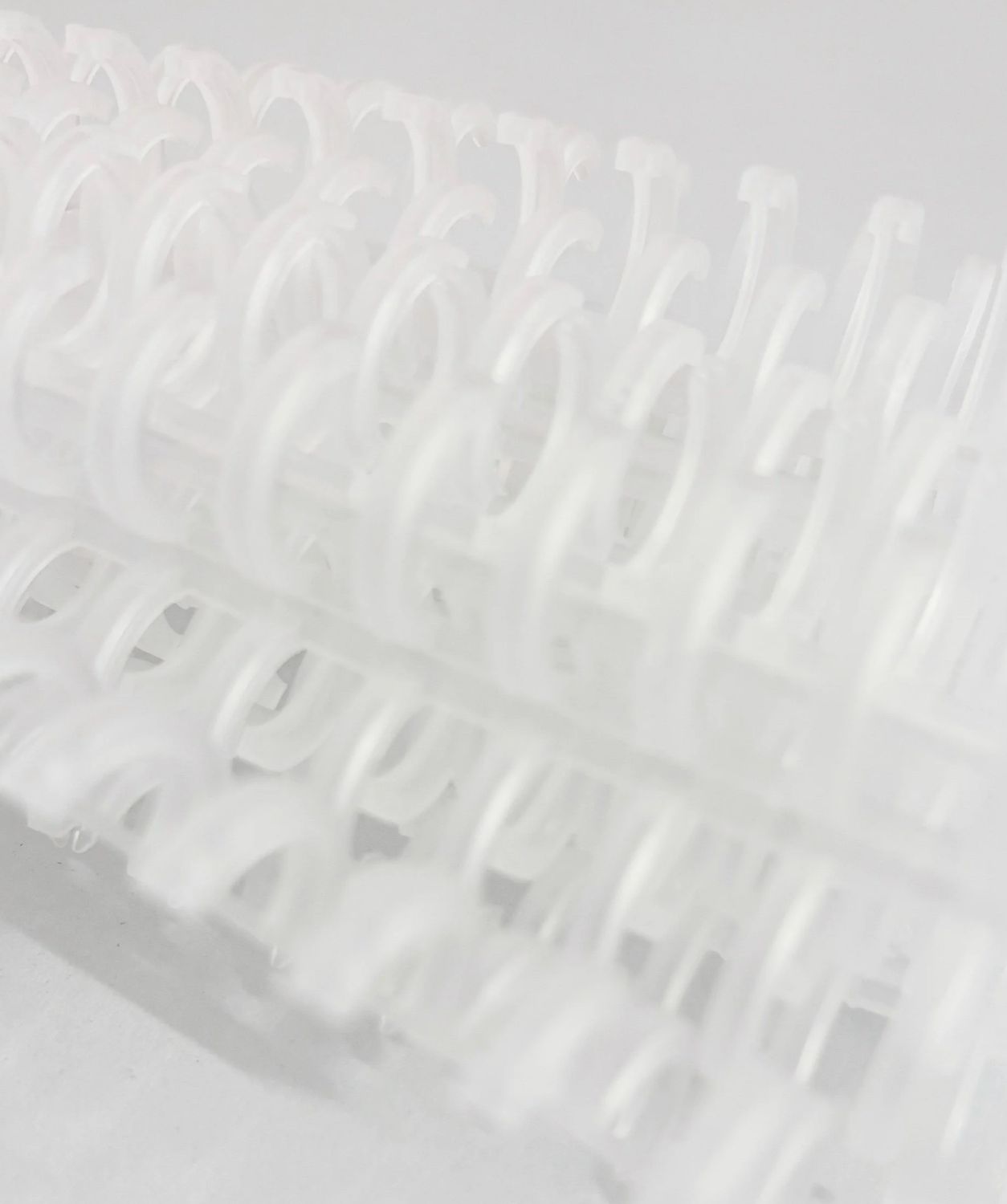 Arillo clip transparente Paq/5 U