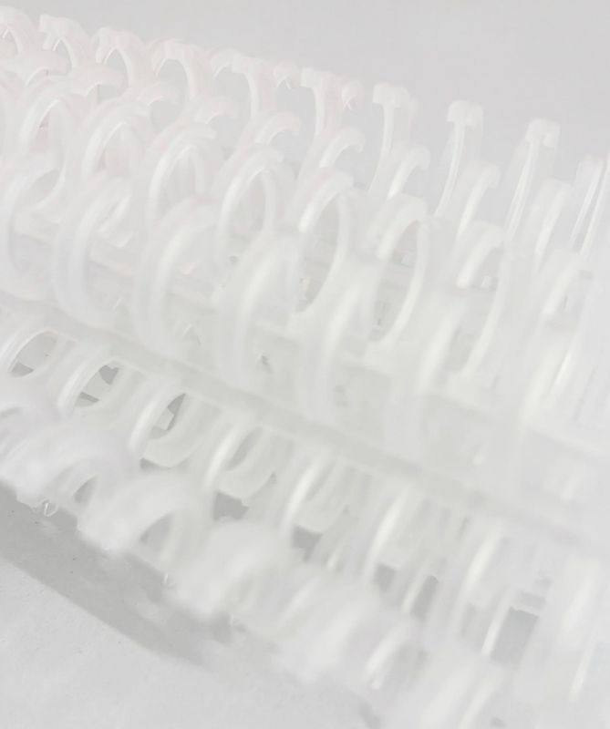 Arillo clip transparente Paq/5 U
