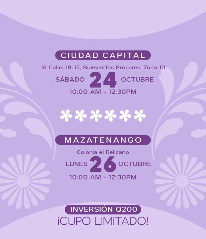 Taller Magic Transfer CIUDAD CAPITAL SABADO 24 DE OCTUBRE