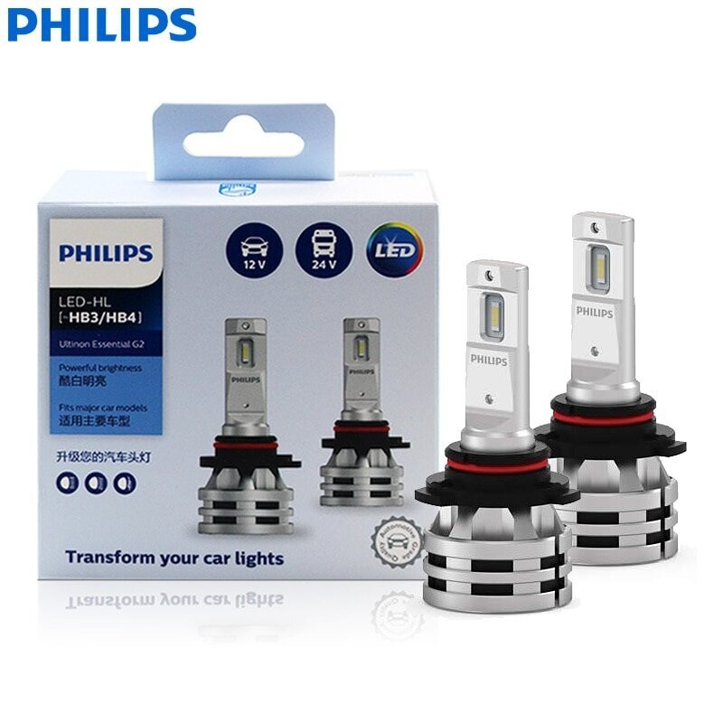 Philips LED 9005 HB3 Ultinon Essential LED Gen2 11005UE2X2