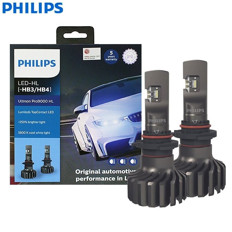 Philips LED 9005 9006 HB3 HB4 Ultinon Pro9000 Car 11005U90CWX2