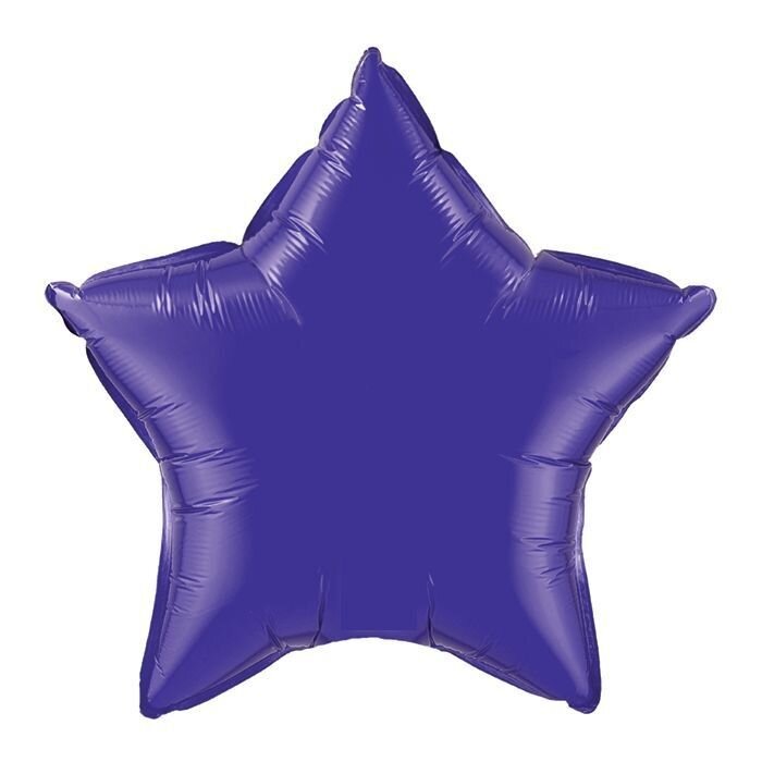 Purple Metallic Star Mylar