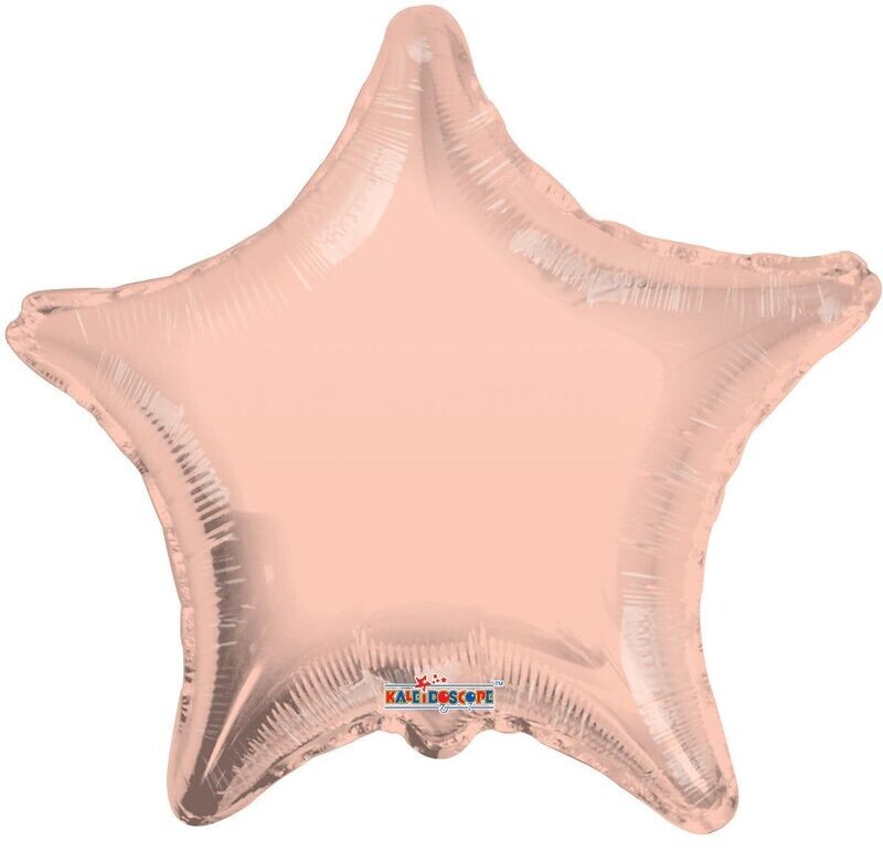 Blush star mylar