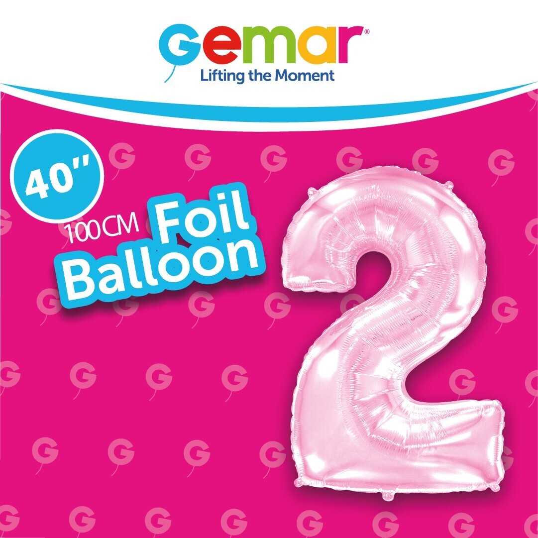 Number 2 Pastel Pink 170726 40"