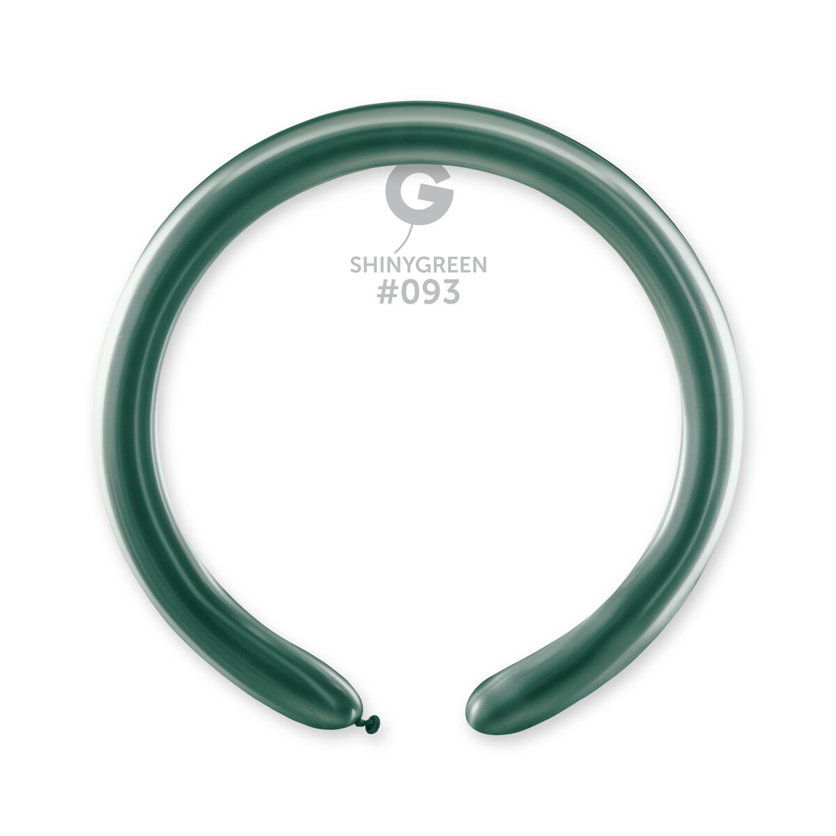 DB4: #093 2in Gemar Shiny Green Latex Balloons - 50 pieces