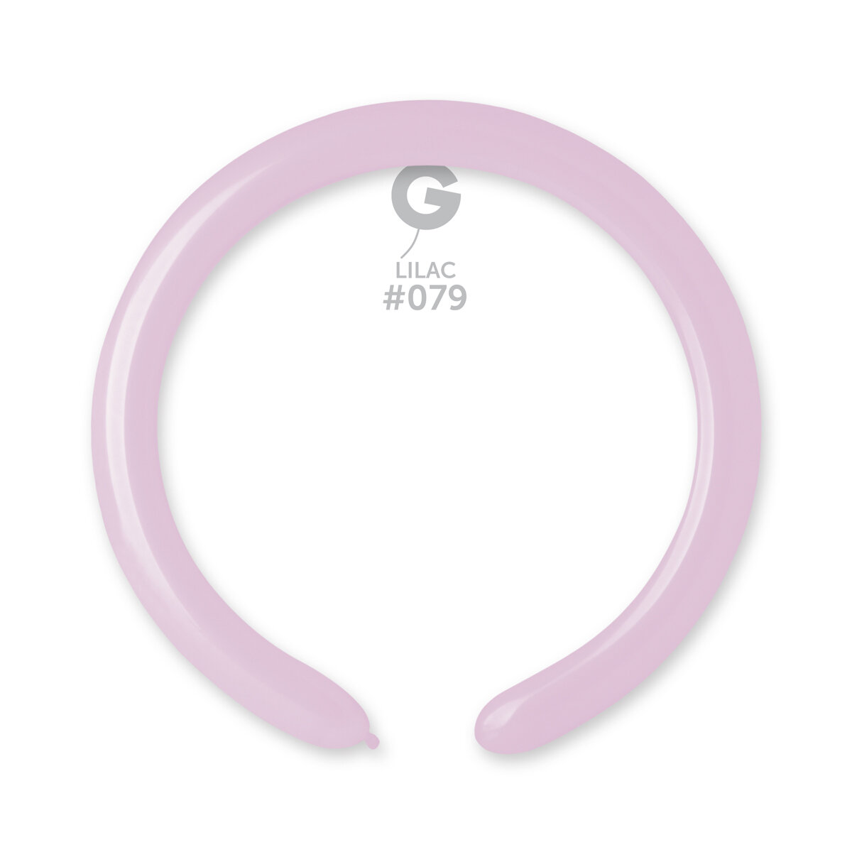 D4: #079 2in Gemar Standard Lilac Latex Balloons - 50 pieces