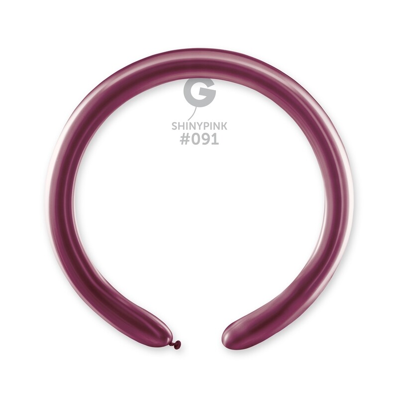 DB4: #091 2in Gemar Shiny Pinky Latex Balloons - 50 pieces