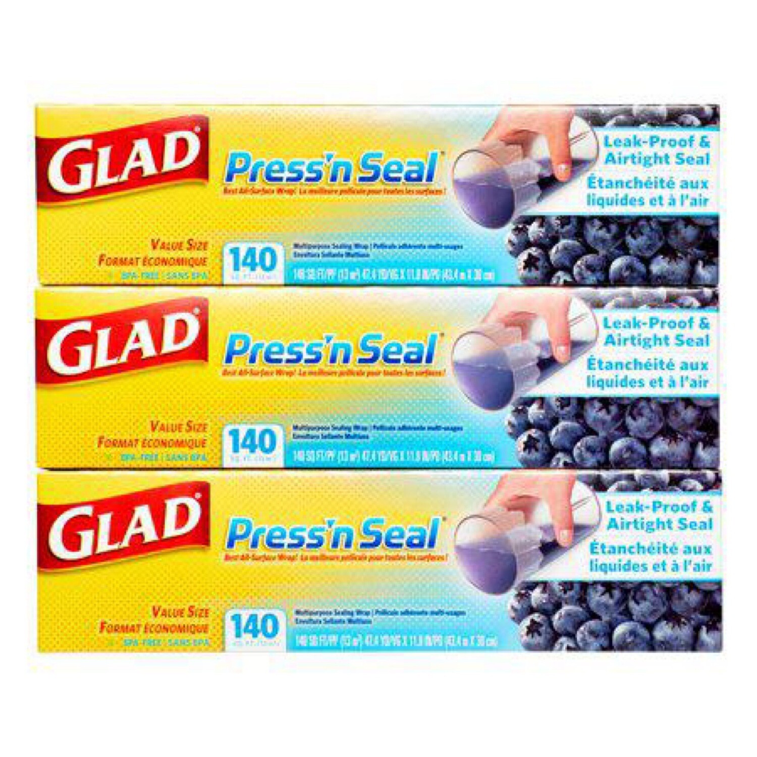 Glad Press?N Seal Food Wrap (140 sq. ft. Per Roll