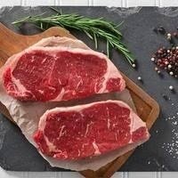 AAA Canadian Beef Striploin Steaks 12oz