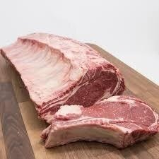 USDA Choice Black Angus Chefs Exclusive Bone In Prime Rib Roast Trimmed