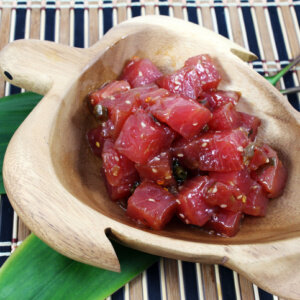 Yellowfin Tune Poke 1.6cm Cubes