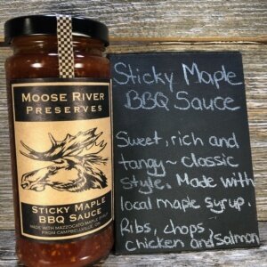 Moose River Preserves Sticky Maple BBQ Sauce