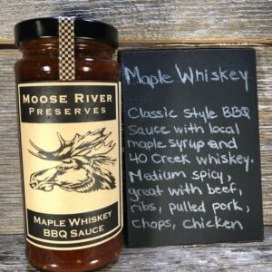 Moose River Preserves Maple Whiskey BBQ Sauce