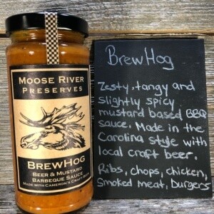 Moose River Preserves Brew Hog BBQ Sauce