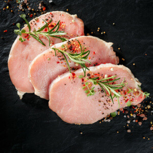 Canadian Pork Loin Chops Boneless 5oz Canadian Pork Loin Chops Boneless 5oz